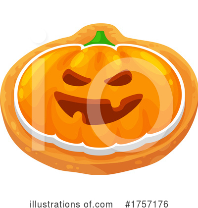 Halloween Cookie Clipart #1757176 by Vector Tradition SM