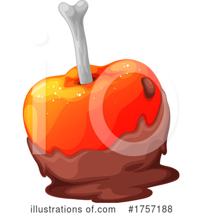 Candied Apple Clipart #1757188 by Vector Tradition SM