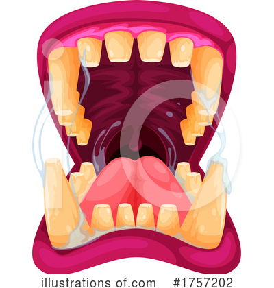 Monster Mouth Clipart #1757202 by Vector Tradition SM