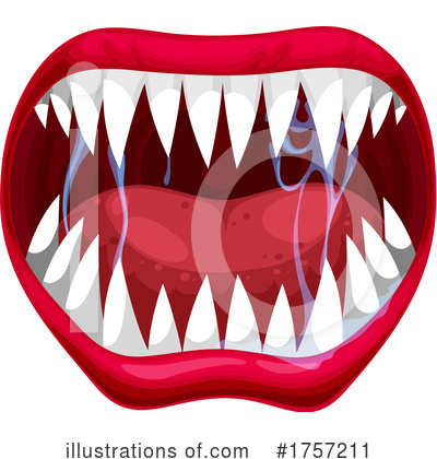 Monster Mouth Clipart #1757211 by Vector Tradition SM