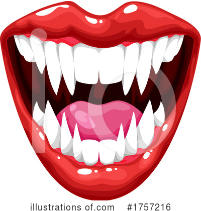 Monster Mouth Clipart #1757216 by Vector Tradition SM