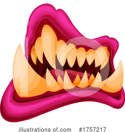 Monster Mouth Clipart #1757217 by Vector Tradition SM