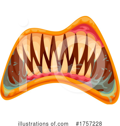 Monster Mouth Clipart #1757228 by Vector Tradition SM