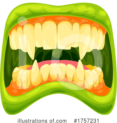 Monster Mouth Clipart #1757231 by Vector Tradition SM
