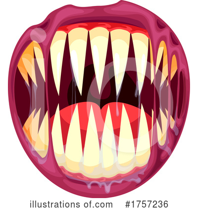 Monster Mouth Clipart #1757236 by Vector Tradition SM