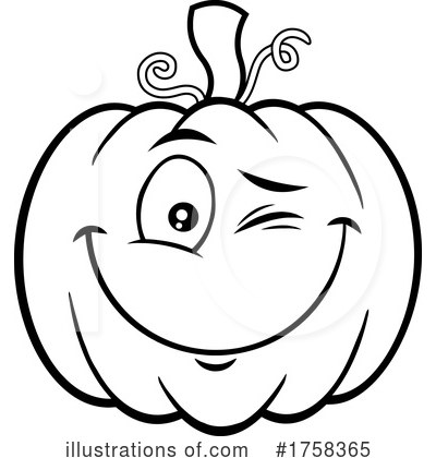 Royalty-Free (RF) Halloween Clipart Illustration by Hit Toon - Stock Sample #1758365