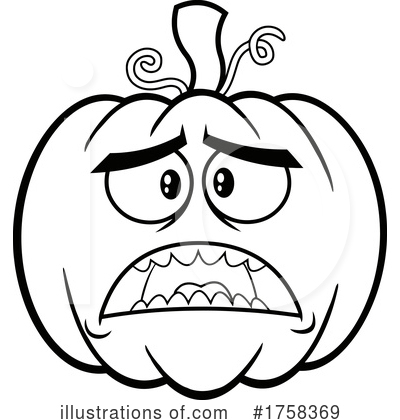 Royalty-Free (RF) Halloween Clipart Illustration by Hit Toon - Stock Sample #1758369