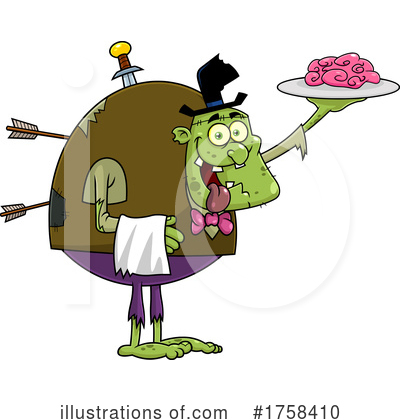 Royalty-Free (RF) Halloween Clipart Illustration by Hit Toon - Stock Sample #1758410
