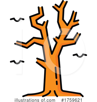 Bare Tree Clipart #1759621 by Vector Tradition SM