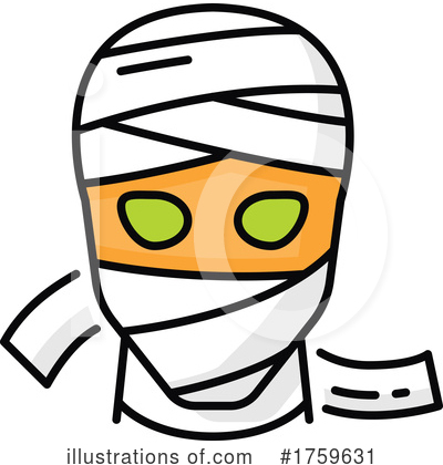 Mummy Clipart #1759631 by Vector Tradition SM