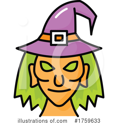 Witch Clipart #1759633 by Vector Tradition SM