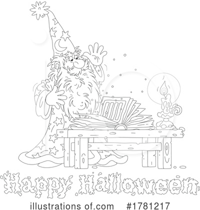 Royalty-Free (RF) Halloween Clipart Illustration by Alex Bannykh - Stock Sample #1781217