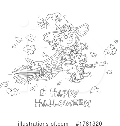 Royalty-Free (RF) Halloween Clipart Illustration by Alex Bannykh - Stock Sample #1781320