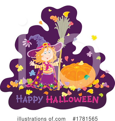 Royalty-Free (RF) Halloween Clipart Illustration by Alex Bannykh - Stock Sample #1781565