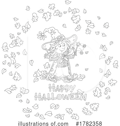 Royalty-Free (RF) Halloween Clipart Illustration by Alex Bannykh - Stock Sample #1782358