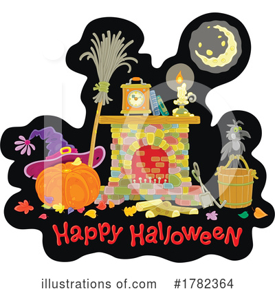 Royalty-Free (RF) Halloween Clipart Illustration by Alex Bannykh - Stock Sample #1782364