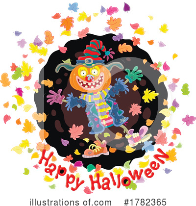Royalty-Free (RF) Halloween Clipart Illustration by Alex Bannykh - Stock Sample #1782365