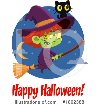 Royalty-Free (RF) Halloween Clipart Illustration by Hit Toon - Stock Sample #1802388