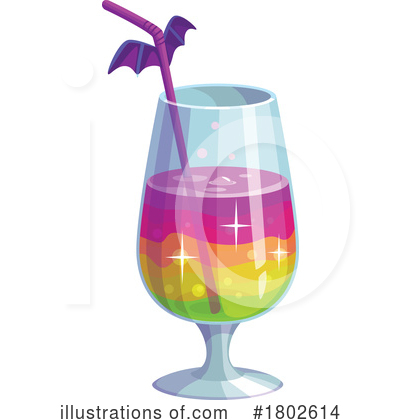 Drinks Clipart #1802614 by Vector Tradition SM