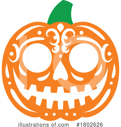 Pumpkin Clipart #1802626 by Vector Tradition SM
