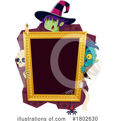 Royalty-Free (RF) Halloween Clipart Illustration by Vector Tradition SM - Stock Sample #1802630