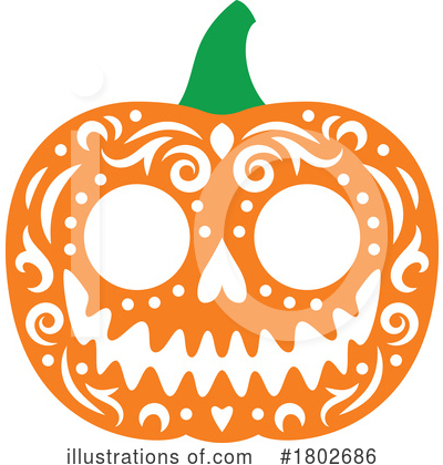 Royalty-Free (RF) Halloween Clipart Illustration by Vector Tradition SM - Stock Sample #1802686