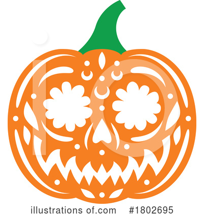 Royalty-Free (RF) Halloween Clipart Illustration by Vector Tradition SM - Stock Sample #1802695