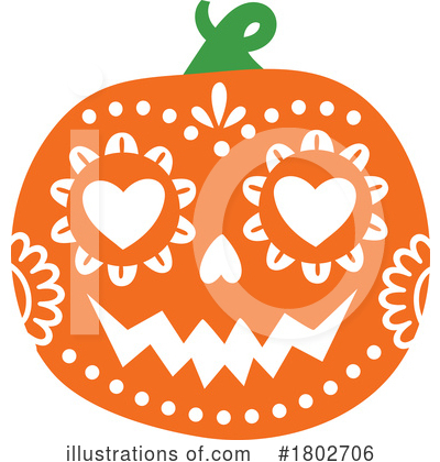 Royalty-Free (RF) Halloween Clipart Illustration by Vector Tradition SM - Stock Sample #1802706