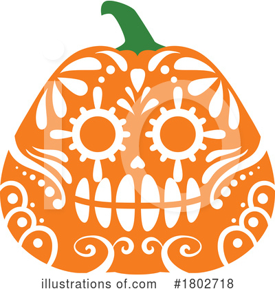 Royalty-Free (RF) Halloween Clipart Illustration by Vector Tradition SM - Stock Sample #1802718
