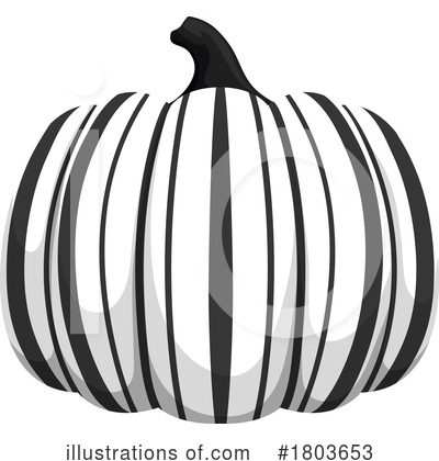 Pumpkin Clipart #1803653 by Vector Tradition SM