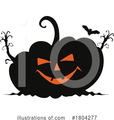 Royalty-Free (RF) Halloween Clipart Illustration by Vector Tradition SM - Stock Sample #1804277