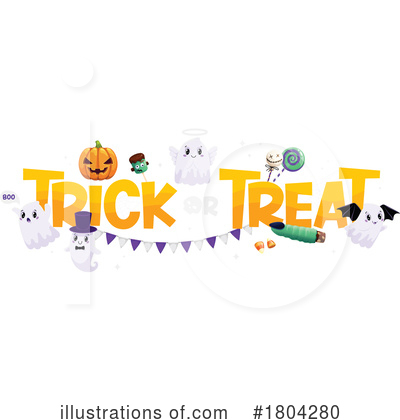 Royalty-Free (RF) Halloween Clipart Illustration by Vector Tradition SM - Stock Sample #1804280