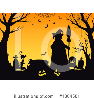 Royalty-Free (RF) Halloween Clipart Illustration by Vector Tradition SM - Stock Sample #1804581