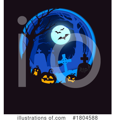Royalty-Free (RF) Halloween Clipart Illustration by Vector Tradition SM - Stock Sample #1804588