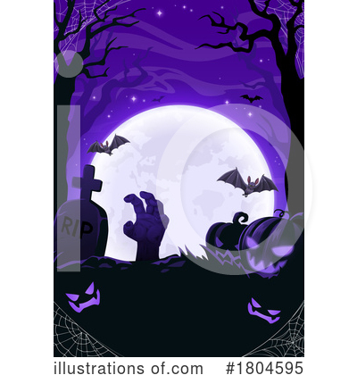 Royalty-Free (RF) Halloween Clipart Illustration by Vector Tradition SM - Stock Sample #1804595