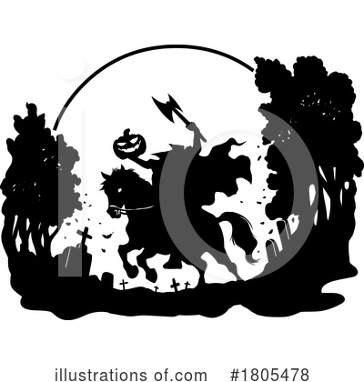 Halloween Clipart #1805478 by Hit Toon