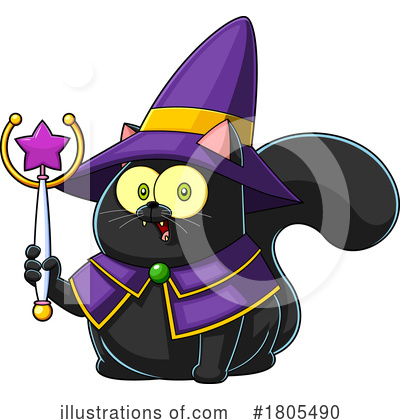 Witch Clipart #1805490 by Hit Toon