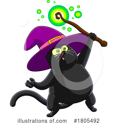 Witch Clipart #1805492 by Hit Toon