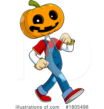 Royalty-Free (RF) Halloween Clipart Illustration by Hit Toon - Stock Sample #1805496