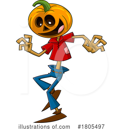 Royalty-Free (RF) Halloween Clipart Illustration by Hit Toon - Stock Sample #1805497
