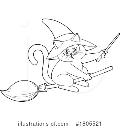 Royalty-Free (RF) Halloween Clipart Illustration by Hit Toon - Stock Sample #1805521