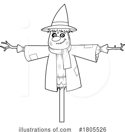 Royalty-Free (RF) Halloween Clipart Illustration by Hit Toon - Stock Sample #1805526