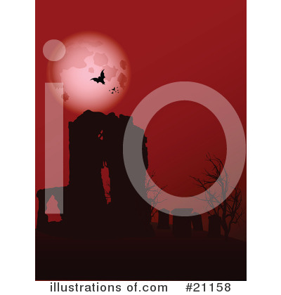 Royalty-Free (RF) Halloween Clipart Illustration by elaineitalia - Stock Sample #21158