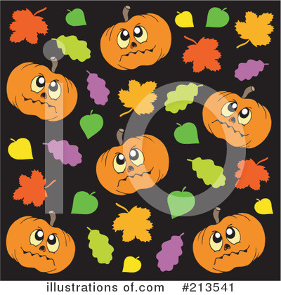 Royalty-Free (RF) Halloween Clipart Illustration by visekart - Stock Sample #213541