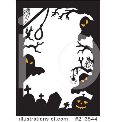 Royalty-Free (RF) Halloween Clipart Illustration by visekart - Stock Sample #213544