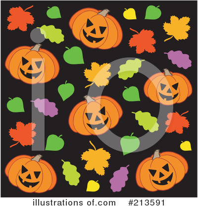 Royalty-Free (RF) Halloween Clipart Illustration by visekart - Stock Sample #213591