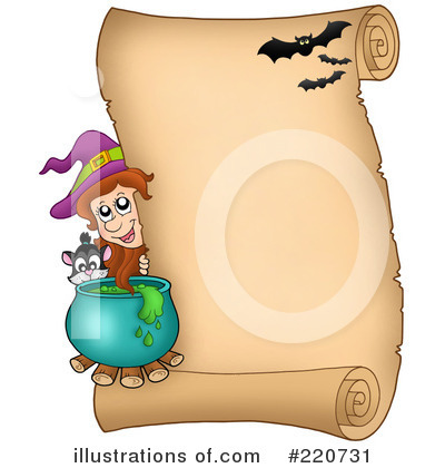 Royalty-Free (RF) Halloween Clipart Illustration by visekart - Stock Sample #220731