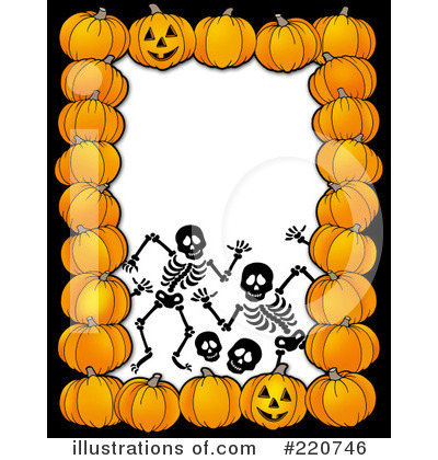 Royalty-Free (RF) Halloween Clipart Illustration by visekart - Stock Sample #220746