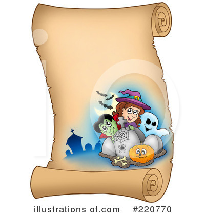 Royalty-Free (RF) Halloween Clipart Illustration by visekart - Stock Sample #220770