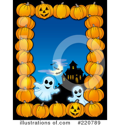 Royalty-Free (RF) Halloween Clipart Illustration by visekart - Stock Sample #220789